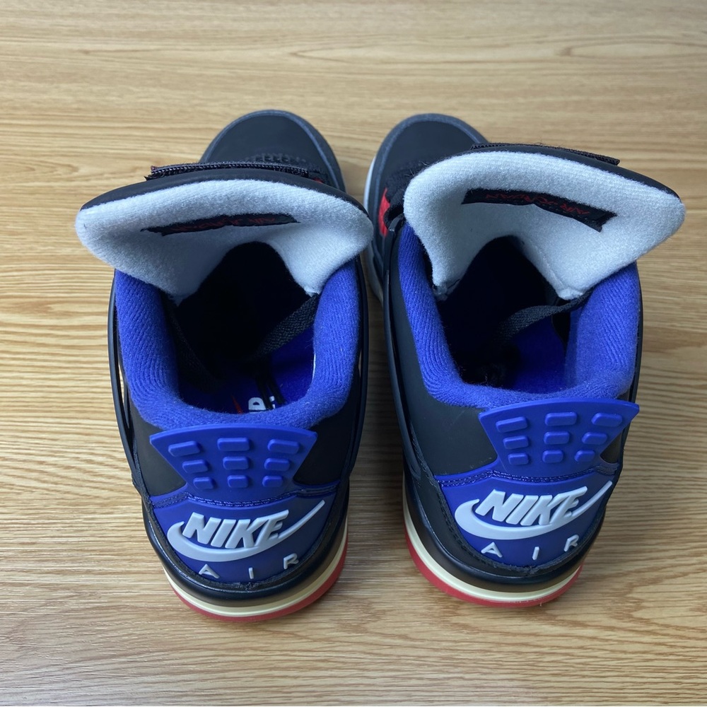 Jordan 4 Retro Rare Air -Men’s Fashion Sneakers -Velcro Design (White Lettering) - Picture 9 of 10
